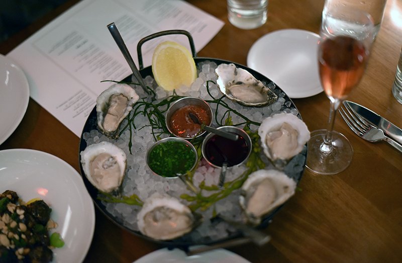 Viceroy New York Kingside Restaurant Oysters